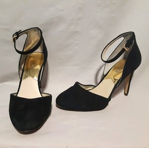 Michael Michael Kors | Suede ankle strap heels